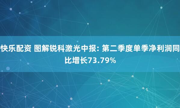 快乐配资 图解锐科激光中报: 第二季度单季净利润同比增长73.79%